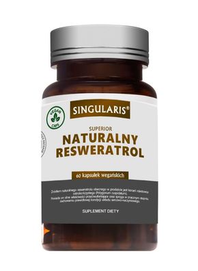 Singularis Resveratrol Kapseln - Hochwertiges Nahrungsergänzungsmittel