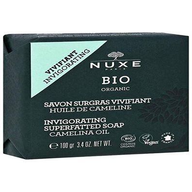 Bio Organic Invigorating Superfatted Soap Camelina Oil - Tuhé mýdlo