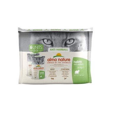 Almo Nature PB Multipack Holistic Hairball 60 x 70g (19,02€/ kg)