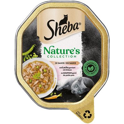 Sheba Schale Natures Collection Lachs in Sauce 22 x 85g (19,20€/ kg)