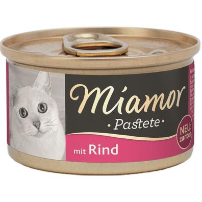 Miamor Dose Pastete Rind 12 x 85 g (21,47€/ kg)