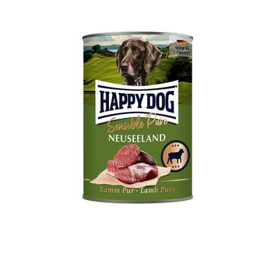 Happy Dog Dose Sensible Pure Neuseeland Lamm 6 x 400g (13,29€/ kg)