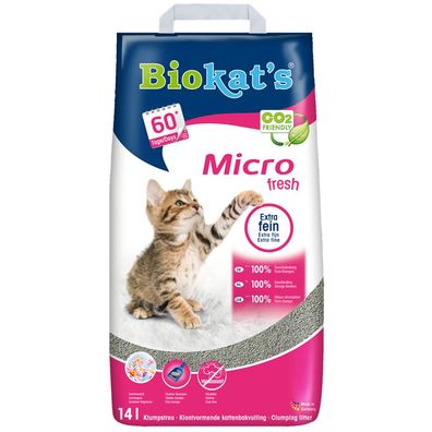 Biokats Micro fresh - Papiersack 2 x 14 L (1,78€/ L)