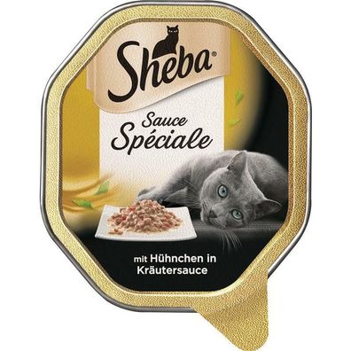 Sheba Schale Speciale Hühnchen in Kräutersauce 22 x 85g (19,20€/ kg)
