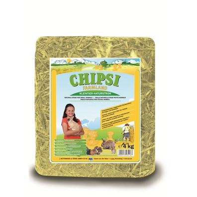 Chipsi Farmland Stroh Compact 2 x 4 kg (4,24€/ kg)