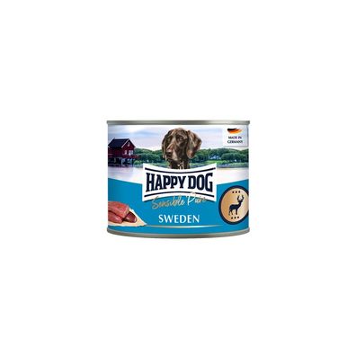 Happy Dog Dose Sensible Pure Sweden Wild 6 x 200g (19,92€/ kg)