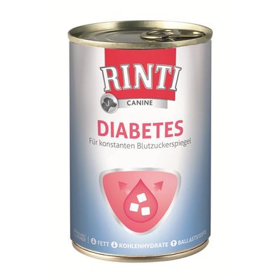 Rinti Dose Canine Diabetes 12 x 400g (8,31€/ kg)