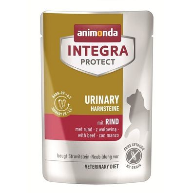 Animonda Integra Protect Adult Urinary Struvitstein Rind 24 x 85g (17,60€/ kg)