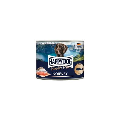 Happy Dog Dose Sensible Pure Norway Seefisch 6 x 200g (19,92€/ kg)