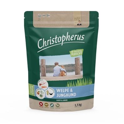 Christopherus Welpe & Junghund 4 x 1,5 kg (9,98€/ kg)