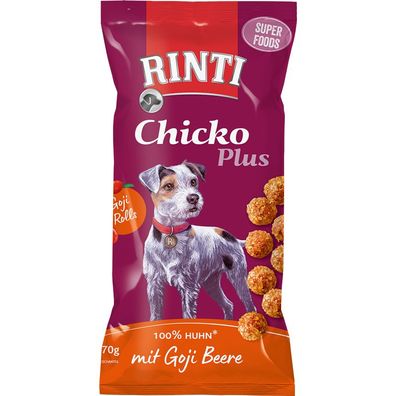 Rinti Chicko Plus Superfoods mit Goji Beere 16 x 70g (44,55€/ kg)