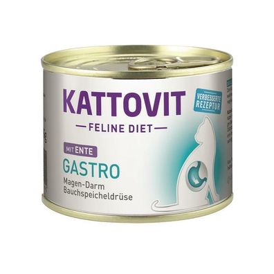 Kattovit Gastro Ente 24 x 185g (11,24€/ kg)