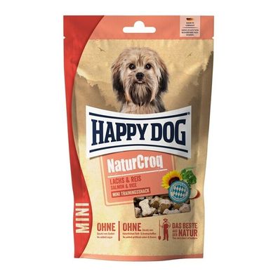 Happy Dog NaturCroq Mini Snack Lachs & Reis 10 x 100g (37,90€/ kg)