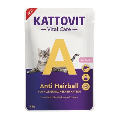 Kattovit Vital Care Anti Hairball 24 x 85g (16,62€/ kg)