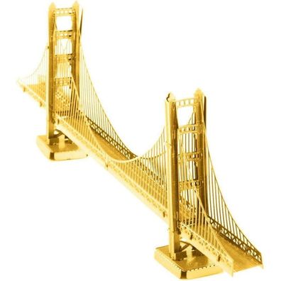 METAL EARTH 3D-Puzzle Golden Gate Bridge (golden)