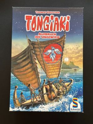 Tongiaki Spiel Brettspiel Schmidt Spiele Aufbruch ins Ungewisse guter Zustand