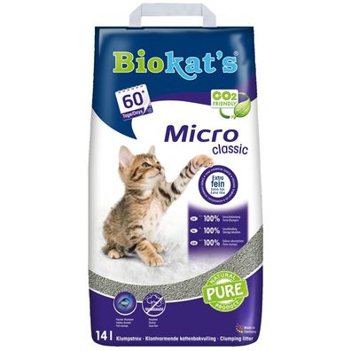 Biokats Micro classic - Papiersack 2 x 14 L (1,78€/ L)