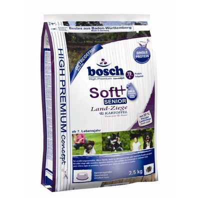 Bosch Soft Senior Ziege & Kartoffel 2,5 Kg (13,56€/ kg)