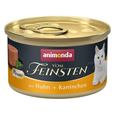 Animonda vom Feinsten Adult Huhn & Kaninchen 24 x 85g (17,60€/ kg)