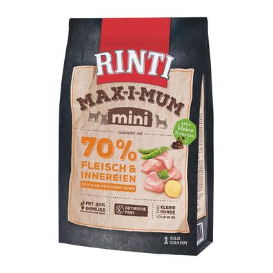 Rinti Max-i-mum Mini Adult Huhn 7 x 1 kg (9,99€/ kg)