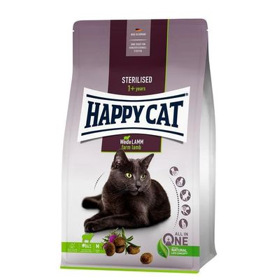 Happy Cat Sterilised Adult Weide Lamm 2 x 300g (31,50€/ kg)