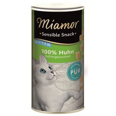 Miamor Snack Sensible Kitten Huhn Pur 12 x 30 g (110,83€/ kg)