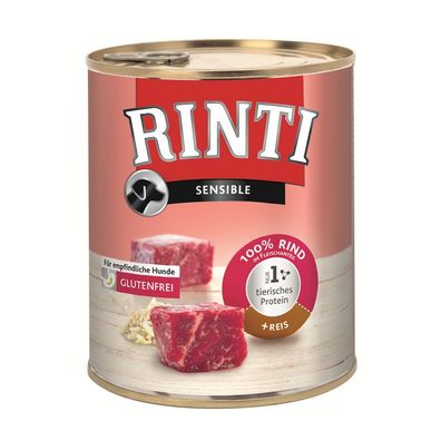 Rinti Dose Sensible Rind & Reis 24 x 800g (7,29€/ kg)