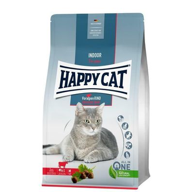 Happy Cat Indoor Adult Voralpen Rind 2 x 300g (31,50€/ kg)
