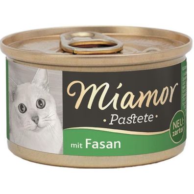 Miamor Dose Pastete Fasan 12 x 85 g (21,47€/ kg)