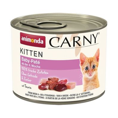 Animonda Carny Kitten Baby-Paté 12 x 200g (12,46€/ kg)