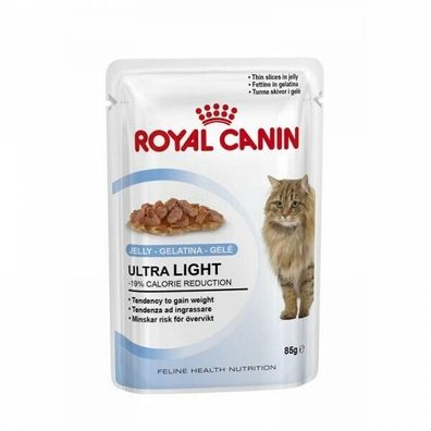 Royal Canin Feline Portionsbeutel MP Ultra Light Gelee 12 x 85g (35,20€/ kg)