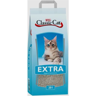 Classic Cat Katzenstreu Extra Attapulgit 20 Liter (1,30€/ L)