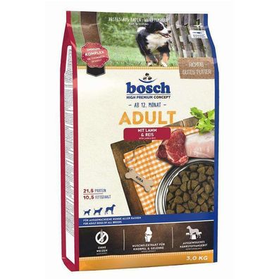 Bosch Adult Lamm & Reis 3 Kg (9,30€/ kg)
