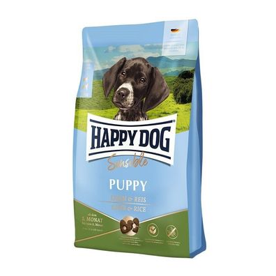 Happy Dog Sensible Puppy Lamm & Reis 4 x 1 kg (10,98€/ kg)
