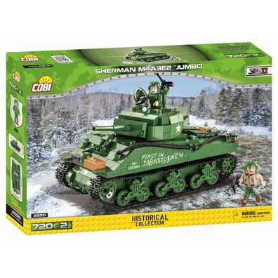 Cobi 2550 - Konstruktionsspielzeug - Sherman M4A3E2