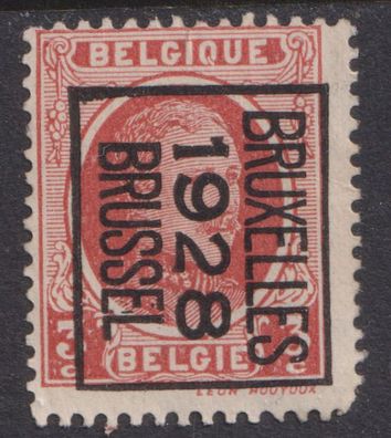 Belgien PRE166B Vorausentwertung #057506