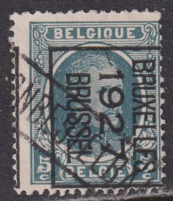Belgien PRE156B Vorausentwertung mit Zusatzstempel #057507