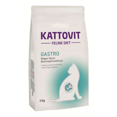 Kattovit Feline Diet Gastro 4 kg (11,48€/ kg)