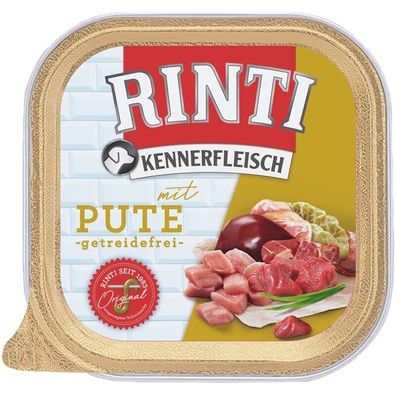 Rinti Kennerfleisch Schale Plus Pute 18 x 300g (7,39€/ kg)