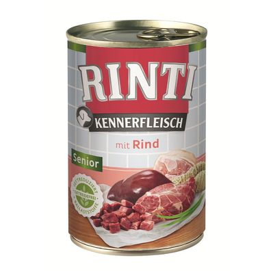 Rinti Dose Kennerfleisch Senior Rind 12 x 400g (7,90€/ kg)