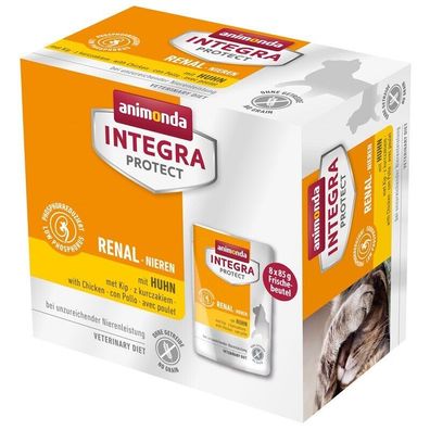Animonda Integra Protect Adult Renal Nieren Huhn 64 x 85g (15,79€/ kg)