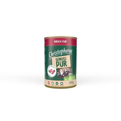 Christopherus Pur Hirsch 6 x 400g (14,13€/ kg)