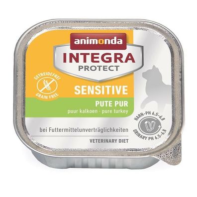 Animonda Integra Protect Sensitive mit Pute pur 16 x 100g (21,19€/ kg)