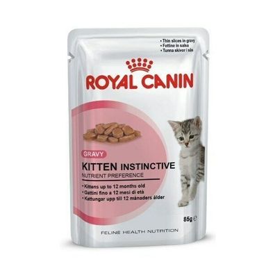 Royal Canin Feline Portionsbeutel MP Kitten Instinct Gelee 12 x 85g (35,20€/ kg)