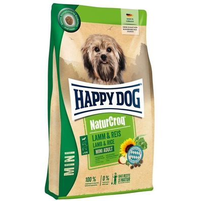 Happy Dog NaturCroq Mini Lamm & Reis 2 x 4 kg (7,49€/ kg)