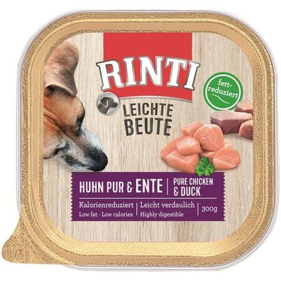 Rinti Leichte Beute Huhn Pur & Ente 18 x 300g (7,39€/ kg)