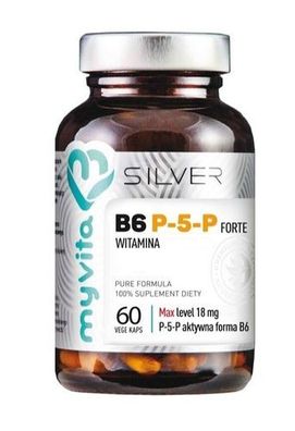 MyVita Silver, Vitamin B6 P-5-P Forte - 60 Kapseln