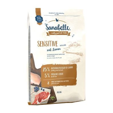 Sanabelle Sensitive Lamm 2 x 10 kg (8,50€/ kg)