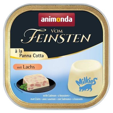 Animonda Vom Feinsten à la Panna Cotta Adult mit Lachs 32 x 100g (17,47€/ kg)