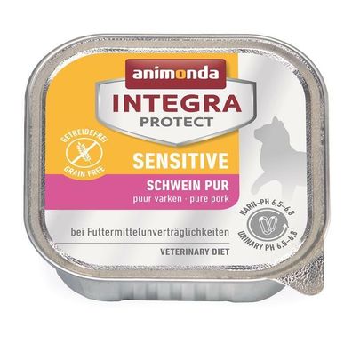 Animonda Integra Protect Sensitive mit Schwein pur 16 x 100g (21,19€/ kg)